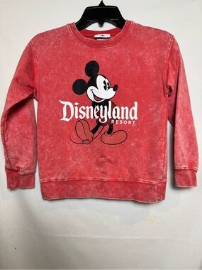 Kids Disneyland Resort Mickey Mouse Sweatshirt in Mineral wash M